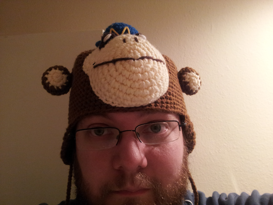 Me in a Mail Chimp Hat!